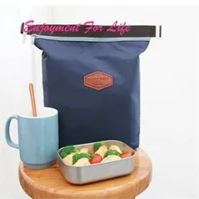 Waterproof Food Storage Tote Portable Insulated Pouch Cooler 2016 High Quality ForStorage Bag Navy Free Shipping Nov 10