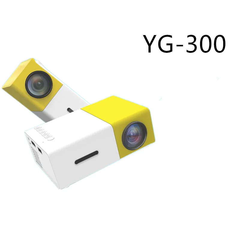 YG-300 Мини ЖК светодиодный экран консоли 400-600LM 1080 p видео 320x240 пикселей лучший дом
