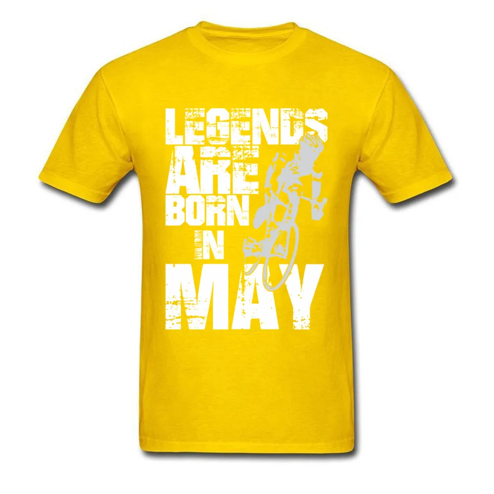Legends Are Born In May - Cycling_yellow