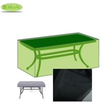 Садовое покрытие, прямоугольное покрытие стола, 196x114x71 см, черный цвет