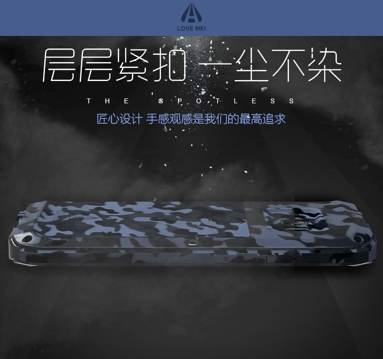 LOVE MEI CAMO Серии Heavy Duty металлический бронированный чехол для samsung Galaxy S8 противоударный Алюминий крышка Водонепроницаемый Открытый военный Применение