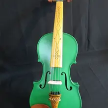 Зеленые Цвета best craft 5 струн 4/4 электрическая скрипка+ акустическая скрипка
