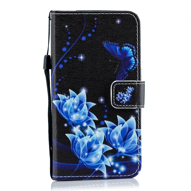 huawei pu case Fashion Flower Leather Case for Huawei P30 Pro P20 Lite Nova 4 3 3i honor 10 Lite 10lite Nova3 Nova3i nova4 Flip Wallet Cover Huawei dustproof case