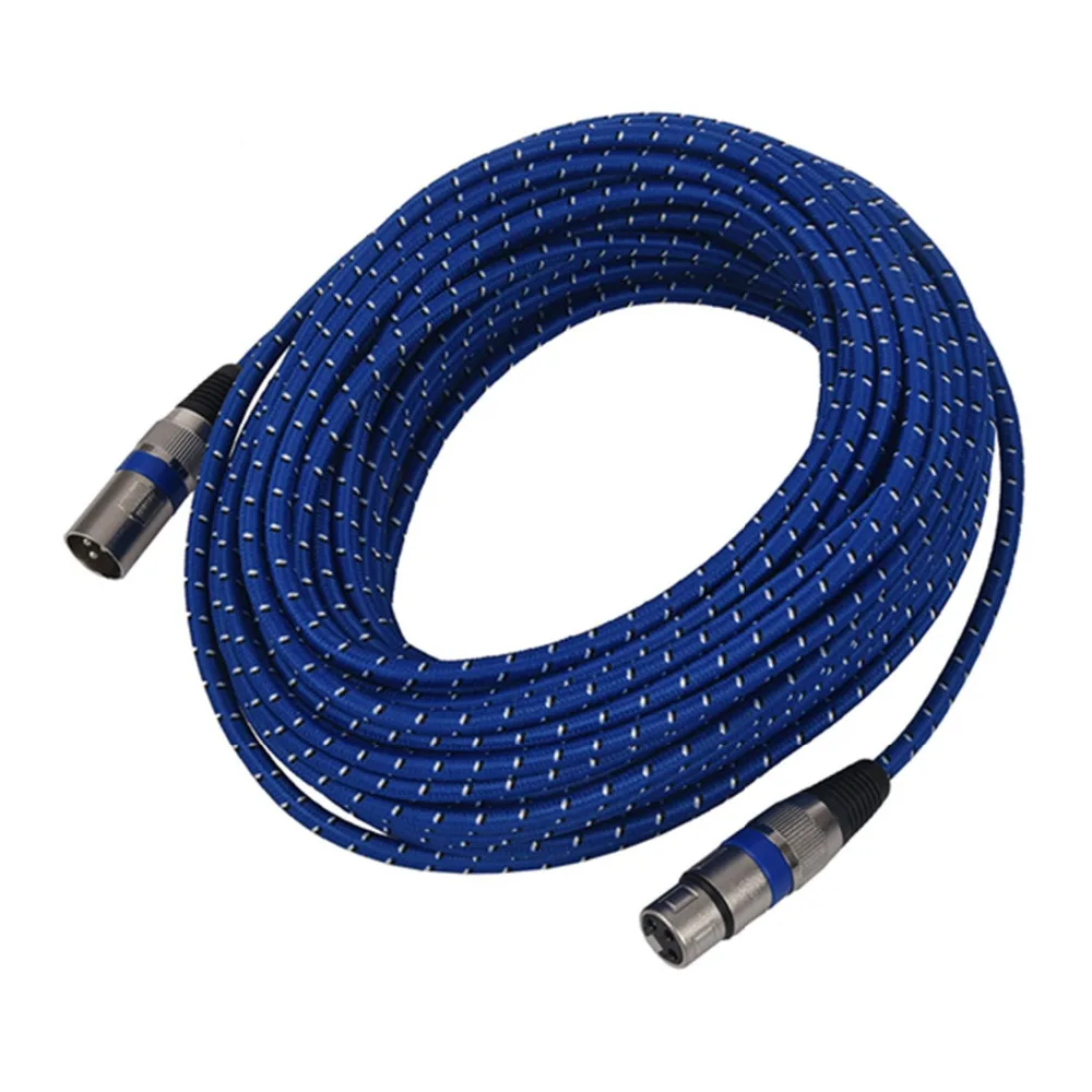 

Audio Connector Pin XLR Female Male Microphone Cable Extension Audio Cable For Microphone Mixer 5M/10M/15M20M