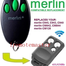 Мерлин C945 плюс замена двери гаража удаленного Управление
