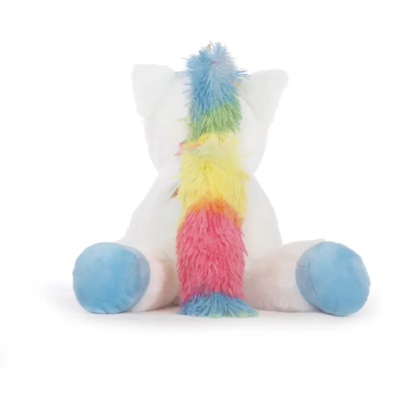 40cm LED Plush Light Up Toys Unicorn Stuffed Animals Plush Toys Cute Pony Horse Toy Soft Doll Kids Toys Christmas Birthday Gifts