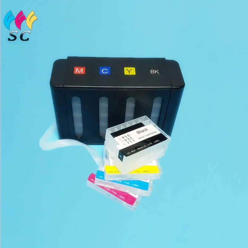

Ciss System ink tank For HP 711 Bulk Ink System With ARC chip For HP Designjet T120 T520 Plotter