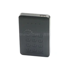 250g external hard disk with 2.5 inch sata black plastic hdd enclosure high safe password protect encryption hard disc