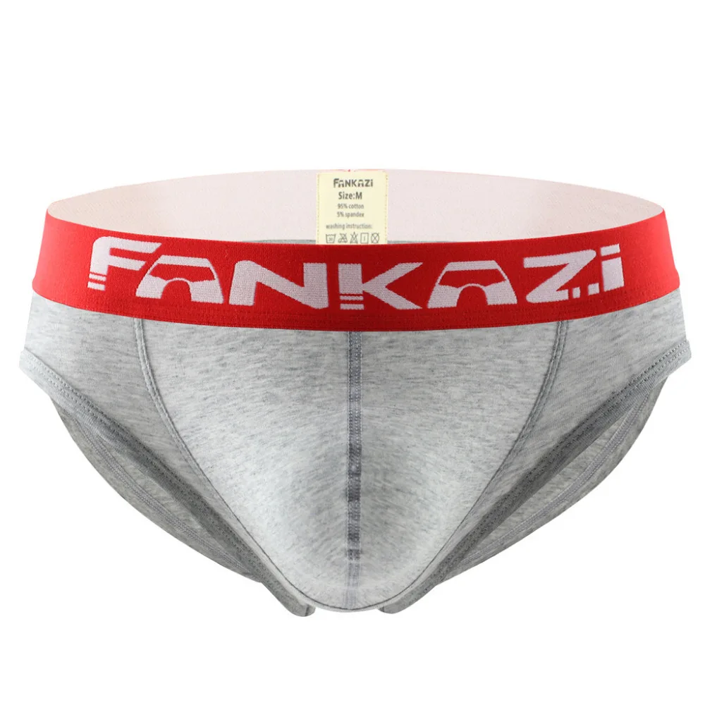 2019 Men's cotton briefs breathable swimming shorts comfortable underwear sexy briefs beach shorts briefs sexy hombre 40J10 (9)