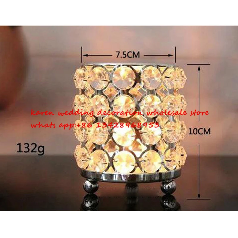 3pcs-lot-New-metal-candle-holders-with-crystals-stand-pillar-silver-plated-Creative-Romantic-Europe-for (2)