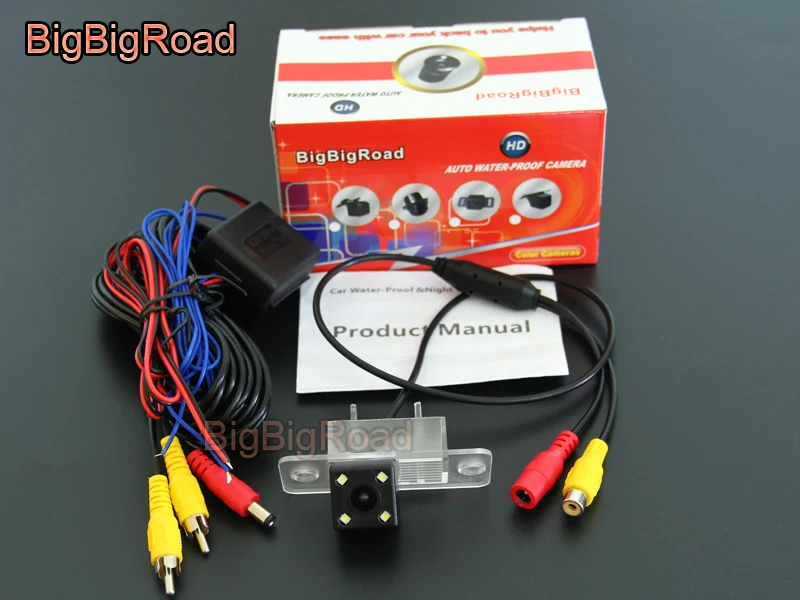 BigBigRoad Car Rear View Reverse Backup Camera For Volkswagen VW tiguan 2010 2011 2012 2013 2014 2015 Parking Camera Waterproof (4)