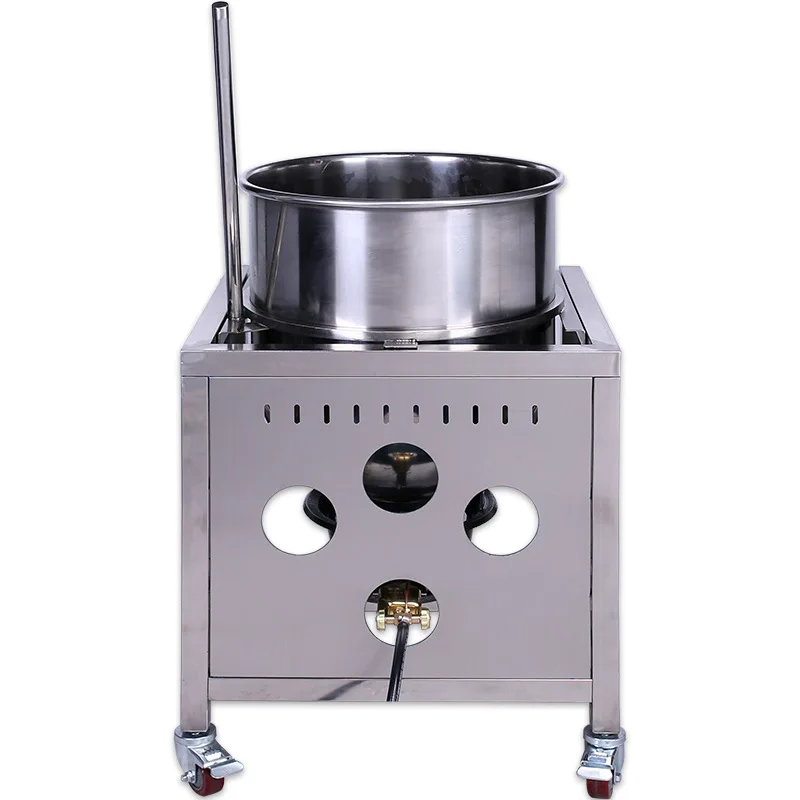 Stainless Steel Commercial Popcorn Machine Gas Large American Spherical Popcorn Machine Flow Spherical Popcorn Machine 1PC
