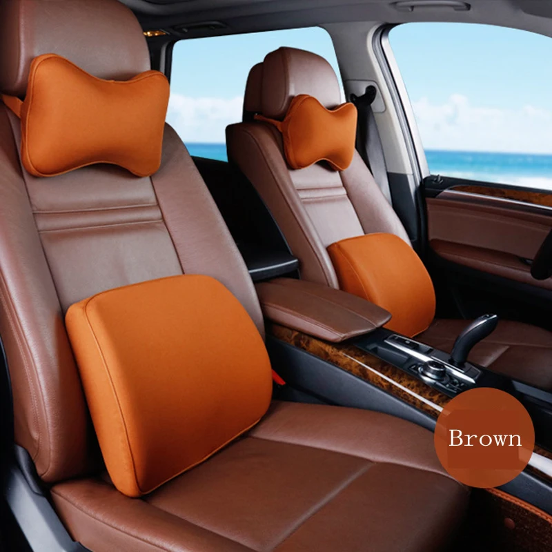 New Car Headrest Pillow Neck Pillow Waist Comfortable Universal Single