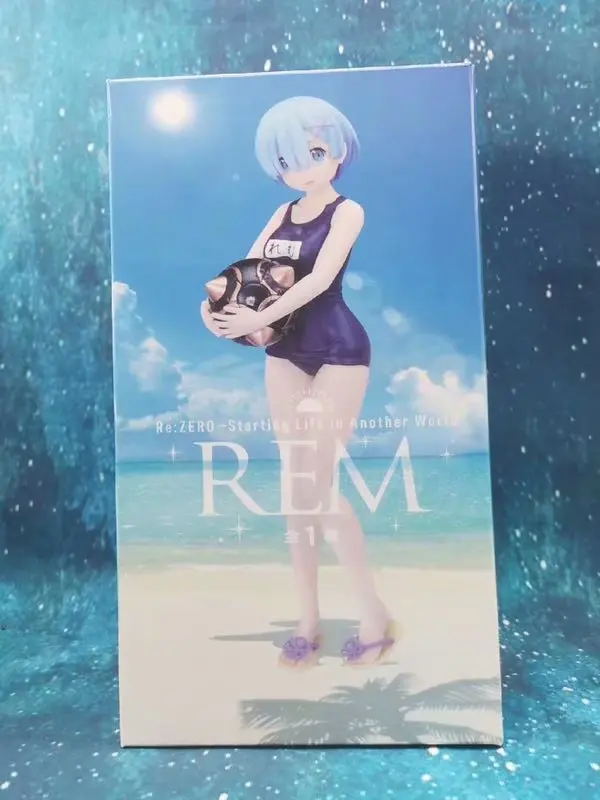 1 шт. аниме Re Zero начало жизни в другом мире от Zero Rem Ram купальник Ver. 1/7 весы ПВХ фигурку Модель игрушечные лошадки Новый