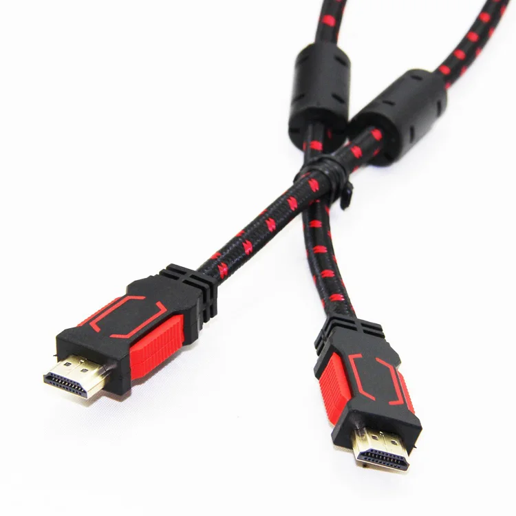 Позолоченный нейлоновый Плетеный HDMI кабель HDMI 2,0(4K x 2 K) Поддержка Ethernet видео 4K 2160p HD 1080p 3D 1,5 m 3m 5m 10m 15m 20m