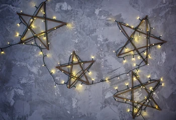 

Christmas Photography Backdrops Wall Decorations lights stars Newborn Photo Background Party Backdrop XT-6208