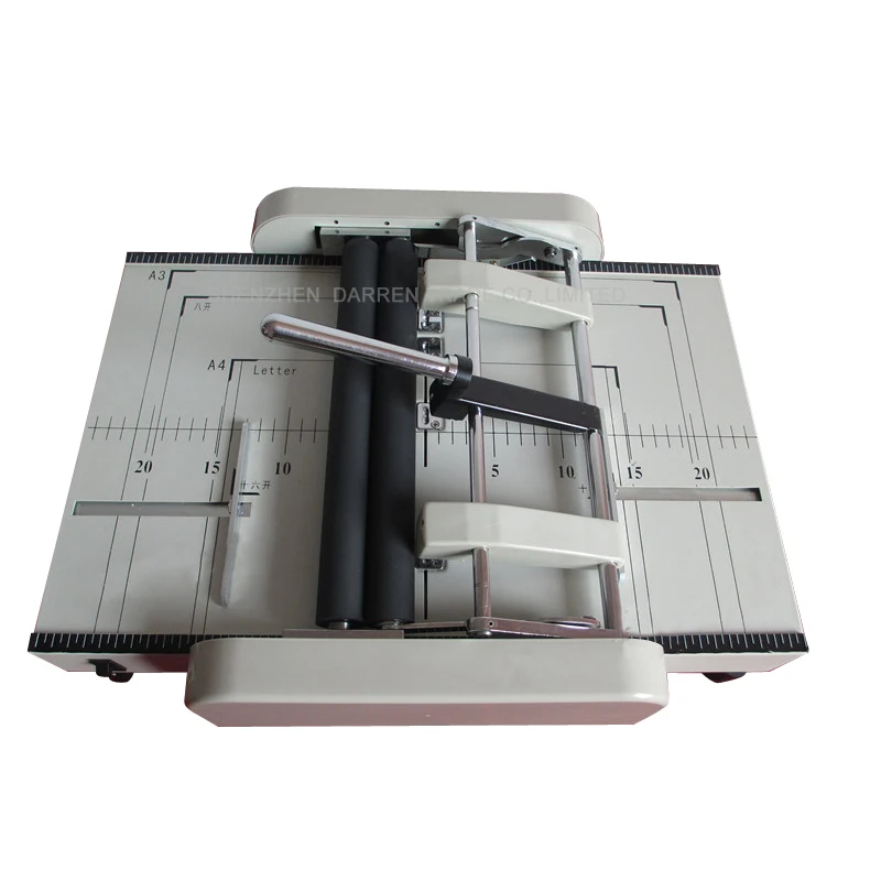 Electric paper Cutter HD-QZ320 Small mesa type electric cutting machine  security Cutting paper 220V 120W