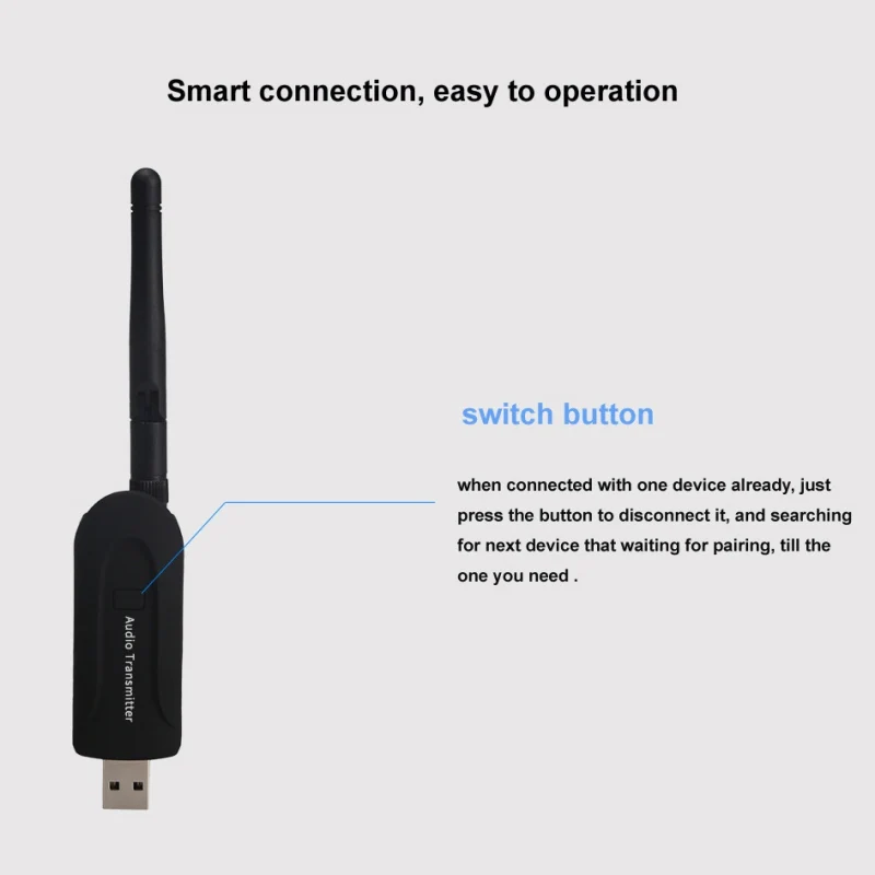 Luetooth 4,0 A2DP USB Беспроводной BStereo Музыка Аудио передатчик Отправитель для ТВ портативных ПК динамик наушники по Bluetooth