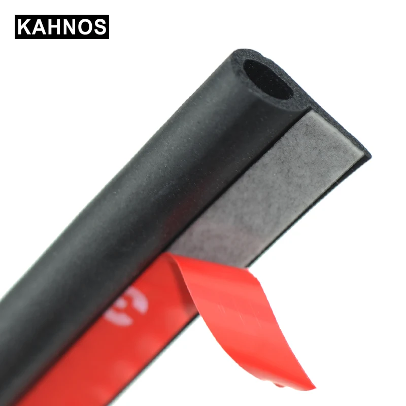 Small P Type 3M Car Door Seal Strip EPDM Noise Insulation Soundproofing