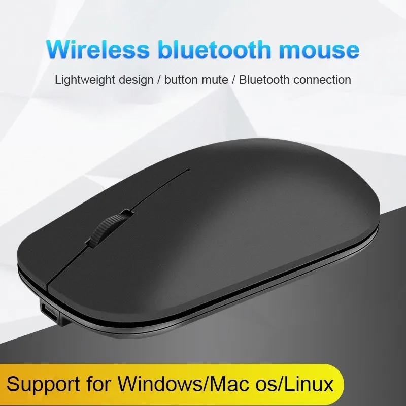 Беспроводная мышь Bluetooth 4,0 Бесшумная перезаряжаемая оптическая компьютерная тонкая 1200 точек/дюйм игровая мышь для ПК huawei ноутбука рабочего стола