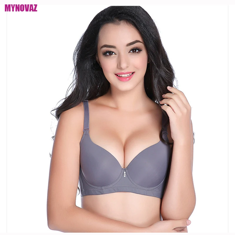 MYNOVAZ Brand Solid Color Breathable Women Seamless Fitness Lace Bra
