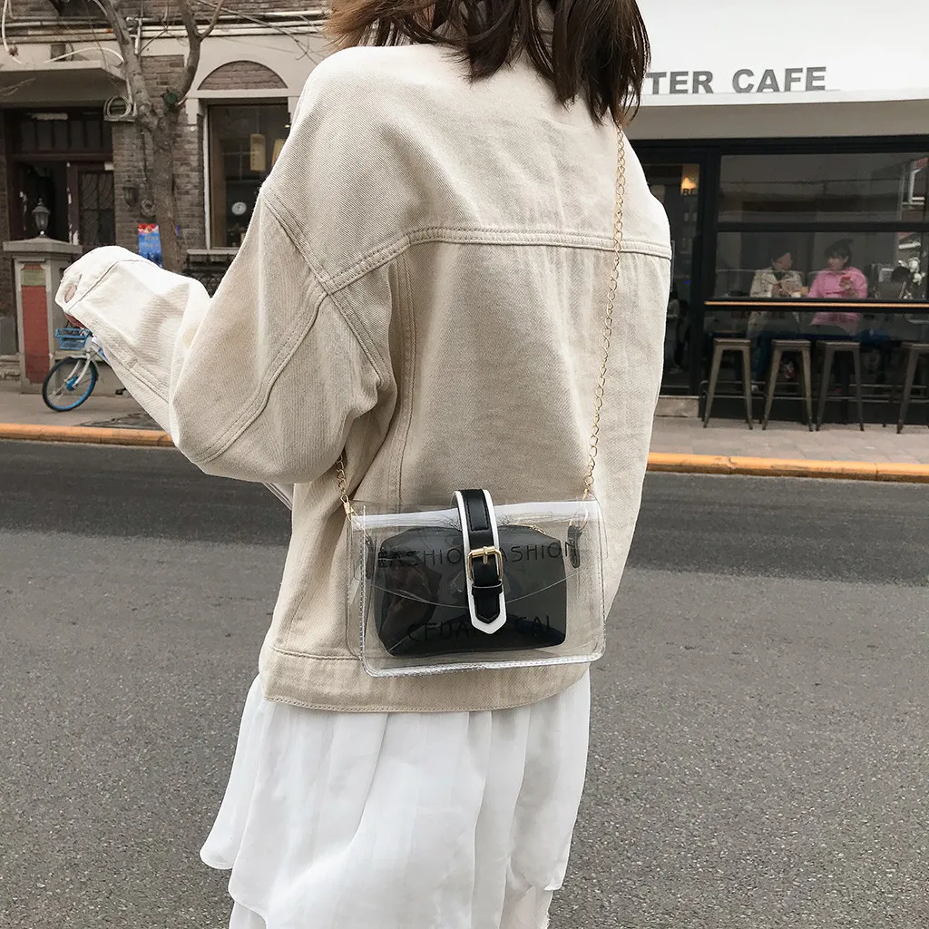 Aelicy girls shoulder bags Transparent Multi-Function Versatile women Messenger bag Totes Ladies bag bolsa feminina sac 2019 HOT Aelicy girls shoulder bags Transparent Multi-Function Versatile women Messenger bag Totes Ladies bag bolsa feminina sac 2019 HOT