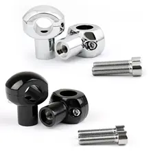 Универсальный " 25 мм мотоциклетная Ручка Бар Руль стояк повышение фиксированной для Yamaha Suzuki Kawasaki Ducati Cruisers