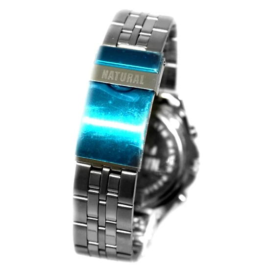 Натуральный бренд круглые PNP матовые серебряные часы водонепроницаемые мужские ips нержавеющая сталь модные часы FW833A