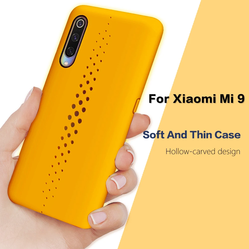 Чехол для телефона Xiaomi mi 9 чехол ультра тонкий мягкий матовый Силиконовый ТПУ