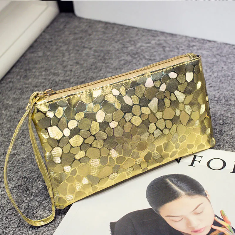 

Cute Women's Bags Clutch Wallet Mobile Coin Purse Shinny Party Bag 2018 gifts activities women bag ladies phone clutch bag