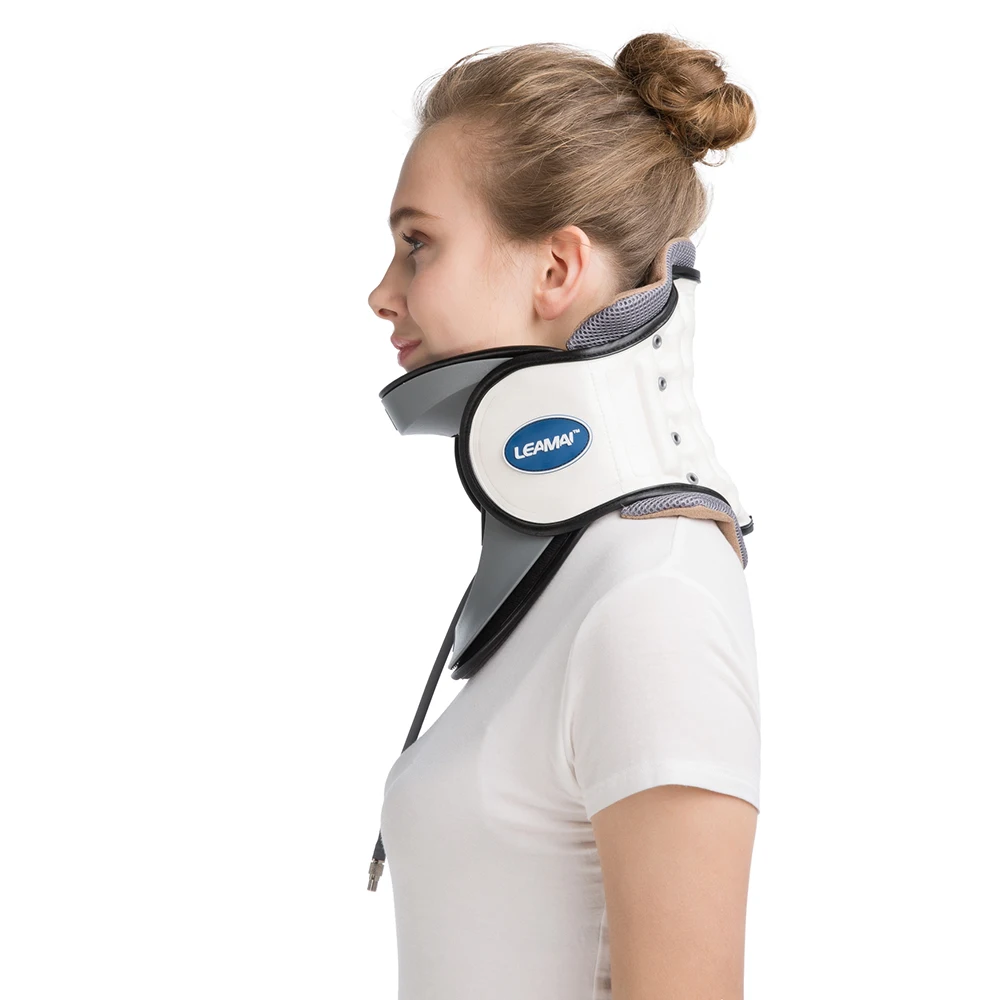 Трактор для шейного позвонка, Надувное медицинское устройство для шейного позвонка, облегчение боли в шее и верхней части спины, портативное сообщение для домашнего использования