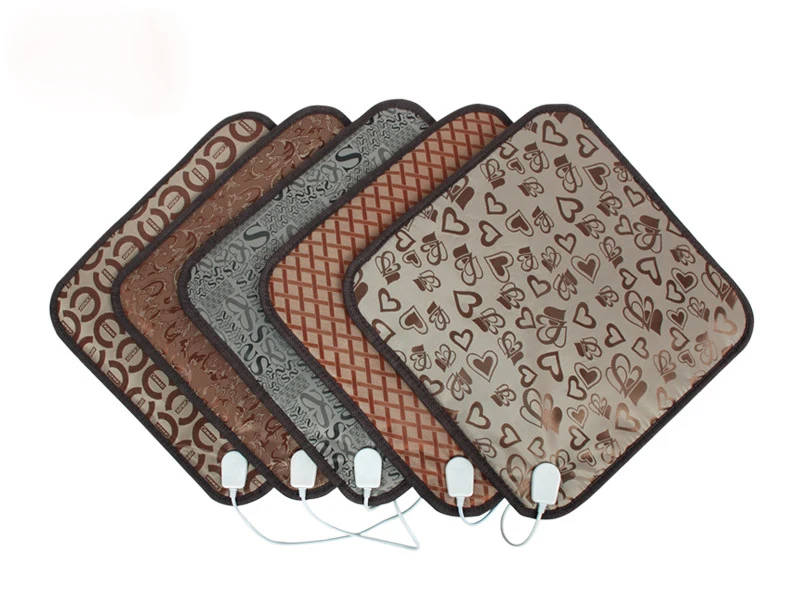 45*45 Coperta elettrica invernale Tappetino riscaldante per animali domestici Tappetino riscaldante impermeabile Termostato Coperta riscaldata Sedia Tappeto riscaldante_voghion.com