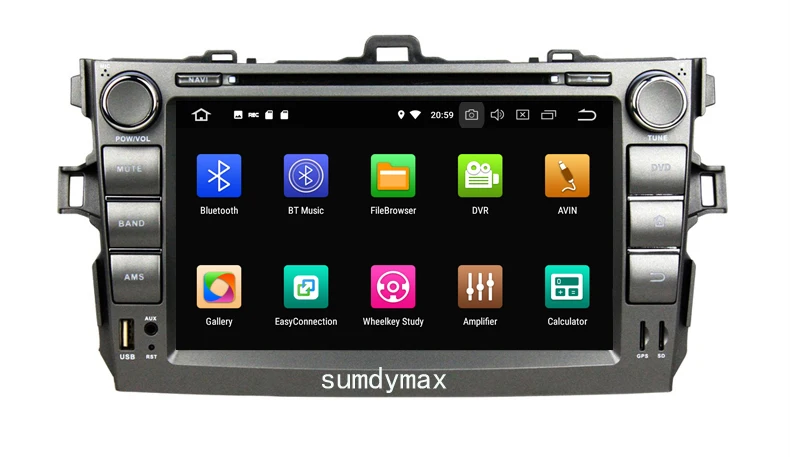 Perfect 1024*600 HD Octa Core Android 8.0 Car DVD Player for Toyota Corolla 2006-2011 2 Din 1024*600 Car Radio GPS Video 25 Perfect 1024*600 HD Octa Core Android 8.0 Car DVD Player for Toyota Corolla 2006-2011 2 Din 1024*600 Car Radio GPS Video 25