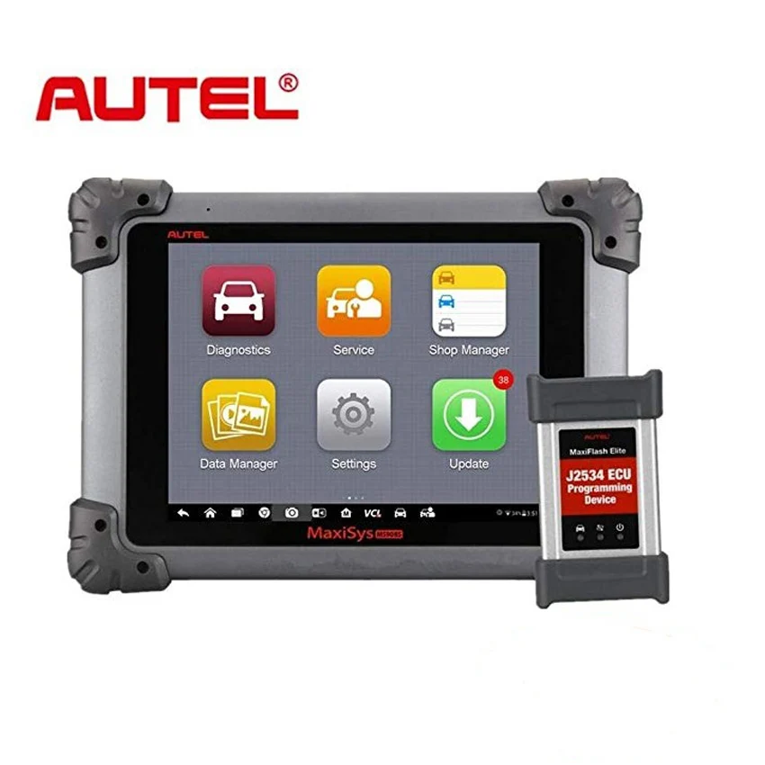 Autel MS908SPRO диагностический планшет Android система анализа с передовым ключом программирования ECU кодирования