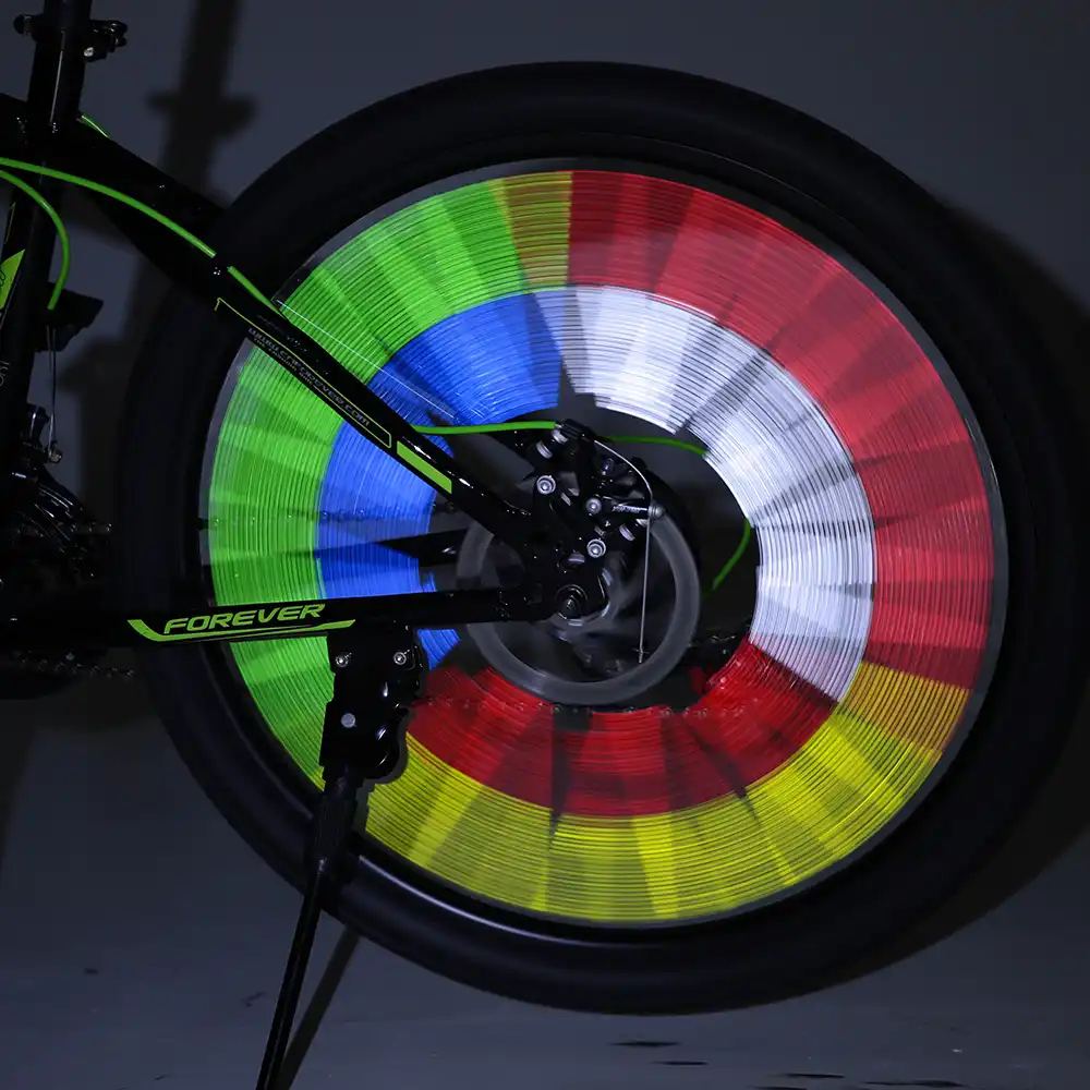bicycle wheel spoke reflector