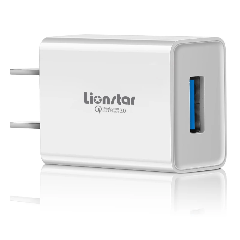 

QC 3.0 US Plug USB Charger Adapter Travel Wall Quick Charge Charger For iPhone X Samsung Xiaomi Huawei LG Mobile Phone Charger