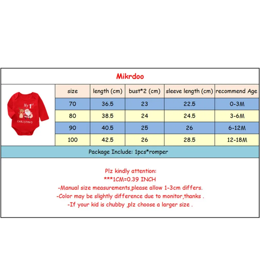 Одежда для малышей с Санта-Клаусом; Рождественский комбинезон; милая одежда в Корейском стиле; одежда для детей; лучший подарок для детей