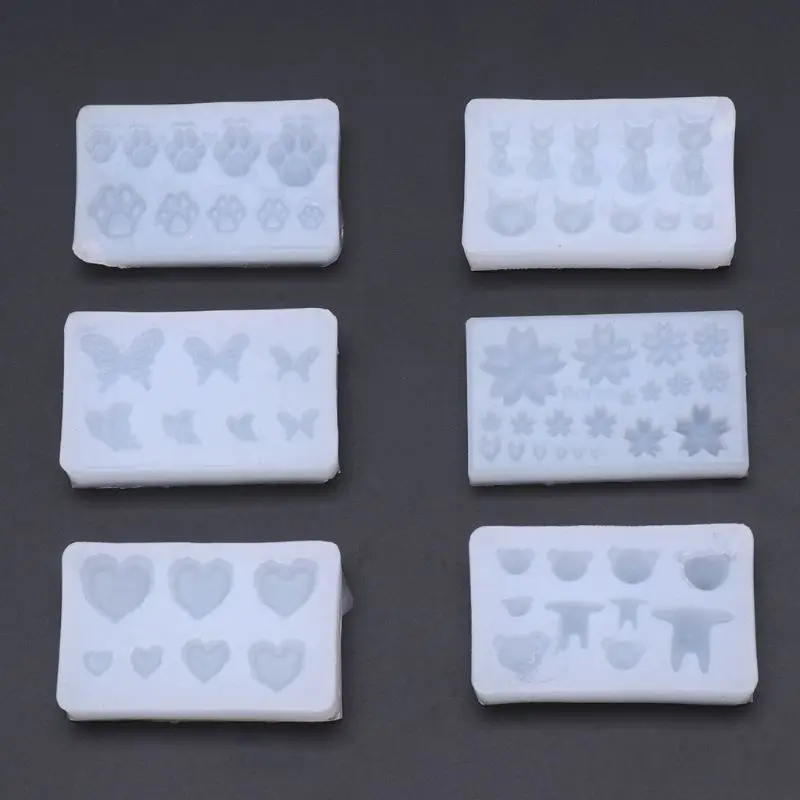 

Silicone Mold DIY Crystal Jewelry Making Tool Nail Beauty Epoxy Resin Cute Bear