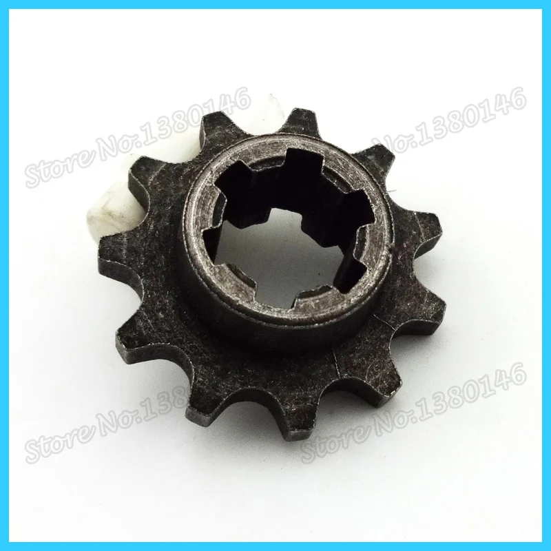 2 PCS T8F 11T Front Pinion Sprocket 11 Tooth Clutch Gear Box For 2 Stroke 47cc 49cc Pocket Dirt Bike Crosser Minimoto