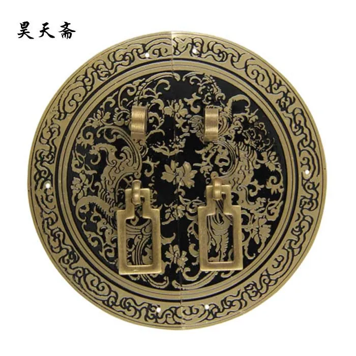 

[Haotian vegetarian] bronze Ming and Qing furniture door handle Chinese copper copper accessories furniture accessories HTB-321