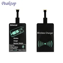 Универсальное Qi Беспроводное зарядное устройство приемник адаптер рецептор Pad катушка приемник для THL OnePlus Honor Micro USB mobile