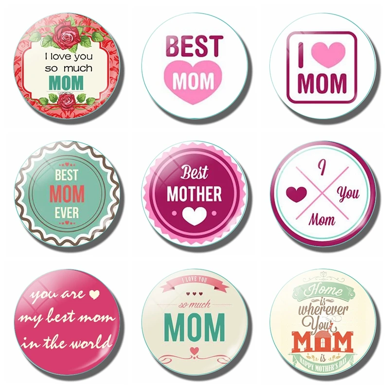 

"I LOVE YOU" Quote Fridge Magnets Magnetic Letters Sticker Home Decor Mother's Day Gifts