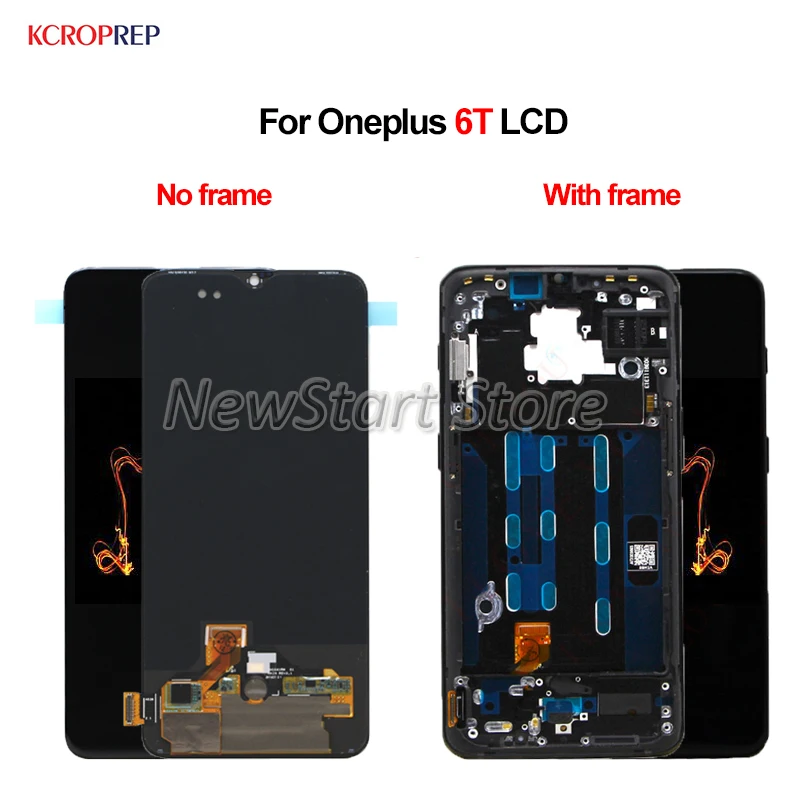 

For Oneplus 6T 1+6T LCD Display Touch Screen Digitizer Assembly Original For One plus 6T Oneplus6T LCD Replacement Accessory