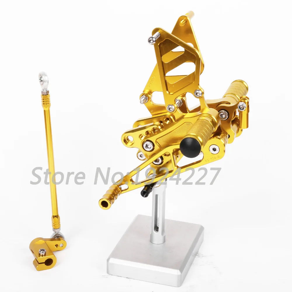 CNC Алюминиевые Подножки Rearsets задние наборы тормозной сдвиг для Honda CB400SF ABS 2008 2013