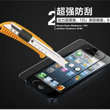 100 шт для iphone 5 закаленное стекло 0,3 мм 9 H взрывозащищенный для iphone 5s Защитная пленка для экрана/упрочненная защитная пленка