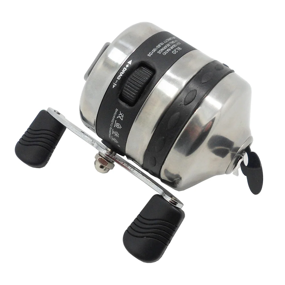 

Fishing Spinning Reel Spincast Reel Gear Ratio 3.3:1 for Compound Bow Slingshot