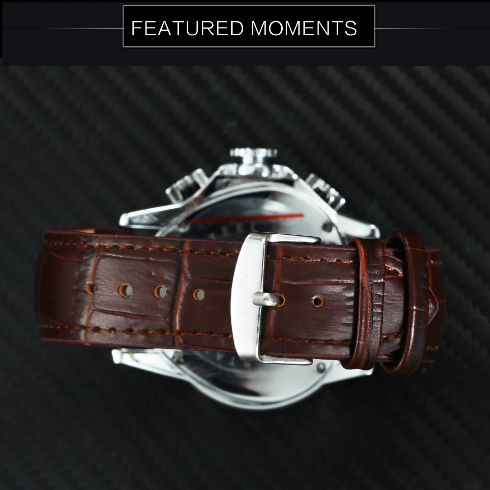 Moda de luxo masculino relógios de pulso