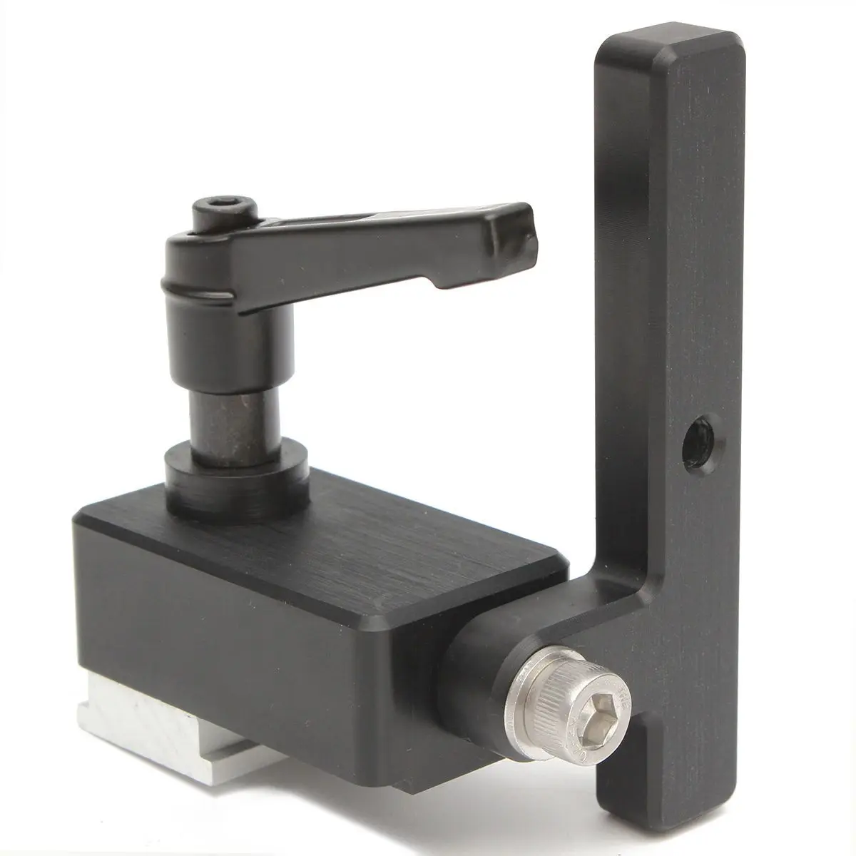 DWZ Miter Track Stop for T-Slot T-Tracks Woodworking Tool Miter Track Stop Black