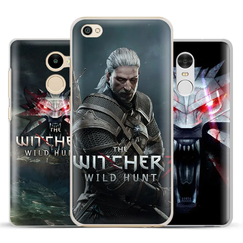 

The Witcher 3 Wild Hunt Coque Phone Case Shell Cover For Xiaomi Redmi Note 2 3 4 4X 5A 6 6A Pro Mi 5 5S Plus 5X 6 Mi A1 note 2 3