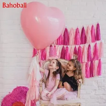 1 шт. 36 дюймов большой шар латексные воздушные шары «сердце» детский душ свадебный Декор надувные гелиевый воздух шары с днем рождения воздушные шары